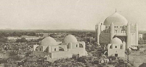 عکس حرم قبرستان بقیع