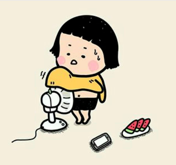عکس کارتونی هوای گرم