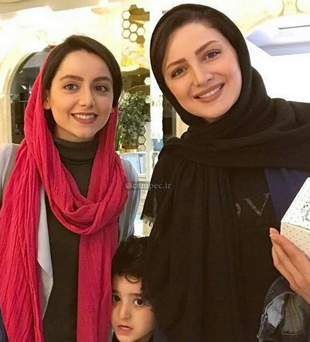 عکس شیلا خداداد و پسرش