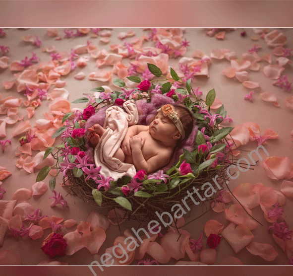 عکس پس زمینه نوزاد