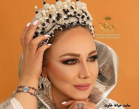 عکسهای بهنوش بختیاری با آرایش غلیظ