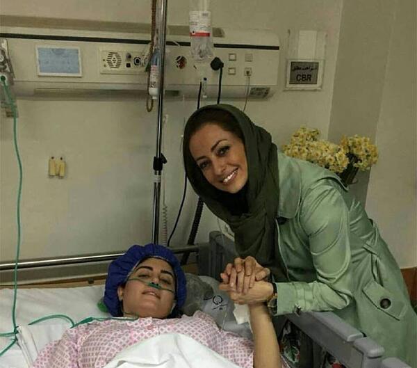 عکس کامران جعفری در بیمارستان