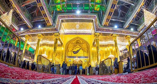 عکس از صحن حضرت ابوالفضل