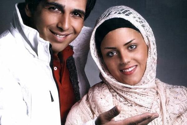 عکس سروش گودرزی همسرش