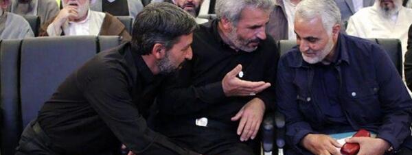 عکس شهید حججی و قاسم سلیمانی
