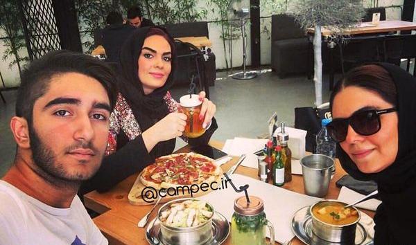 عکس سارا خوئینی ها و فرزندانش