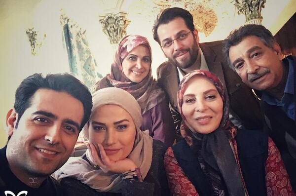 عکس امیرحسین آرمان با خانواده اش