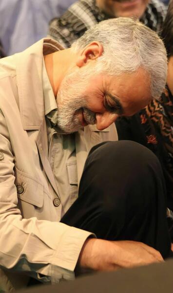 عکس خام سردار سلیمانی