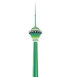 عکس png برج میلاد