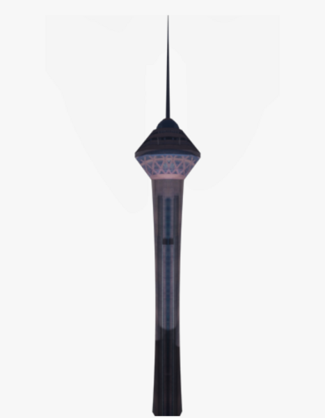 عکس png برج میلاد