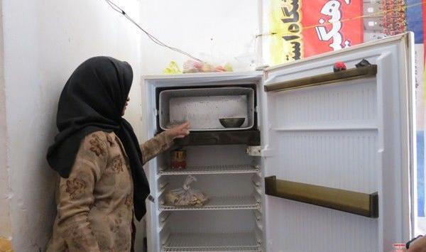 عکس یخچال خالی فقرا
