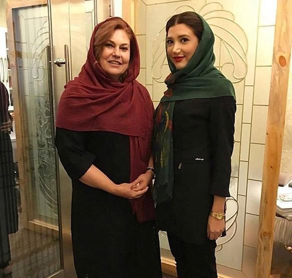 عکس مهرانه مهین ترابی در سریال دلدادگان