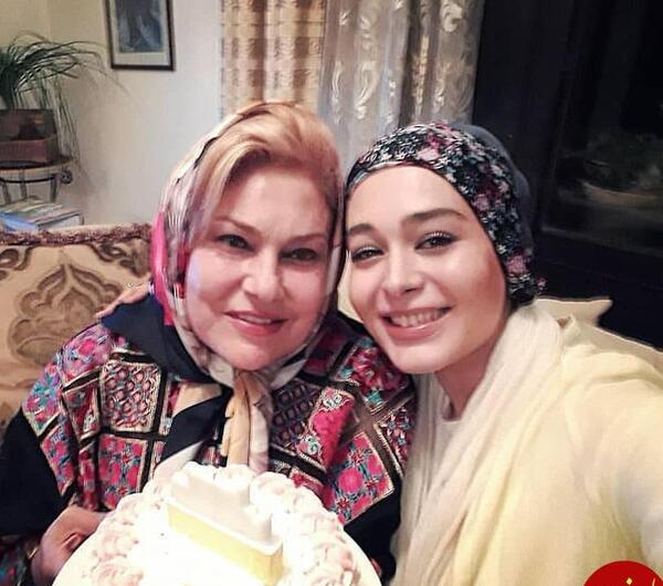 عکس مهرانه مهین ترابی در سریال دلدادگان