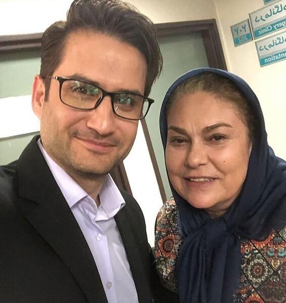 عکس مهرانه مهین ترابی در سریال دلدادگان