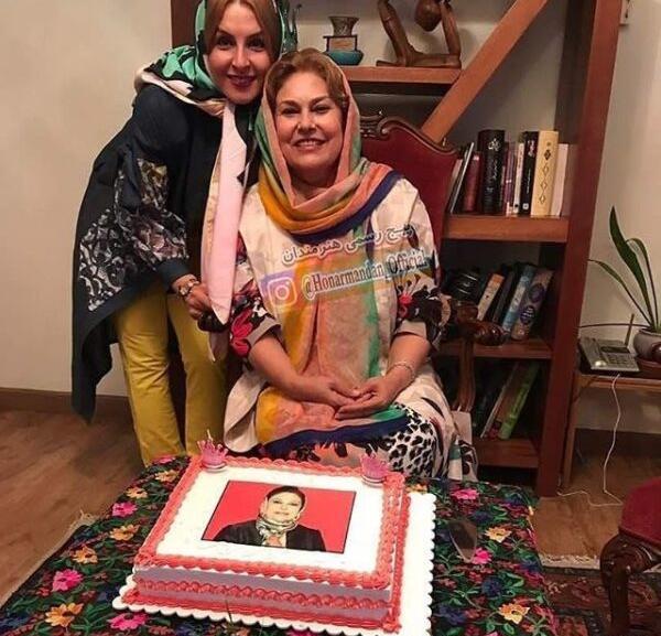 عکس مهرانه مهین ترابی در سریال دلدادگان