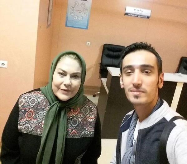 عکس مهرانه مهین ترابی در سریال دلدادگان