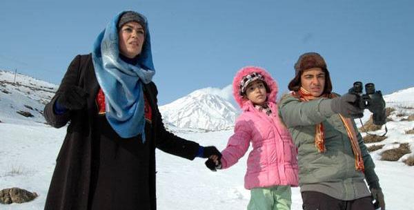 عکس فرشید نوابی همسر الهام چرخنده