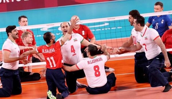 عکس والیبال نشسته پارالمپیک