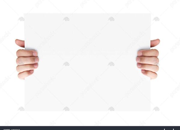 عکس خالی دست