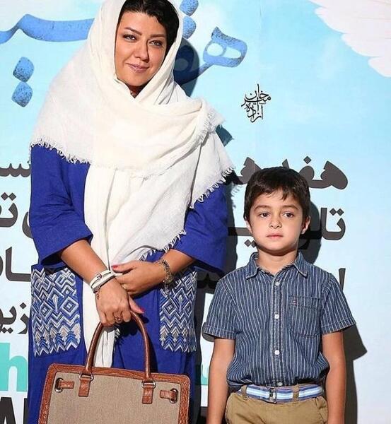 عکس شهاب حسینی و فرزندانش