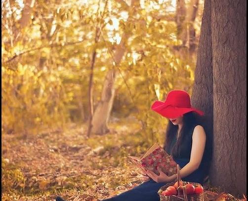 عکس پاییز دخترانه فانتزی