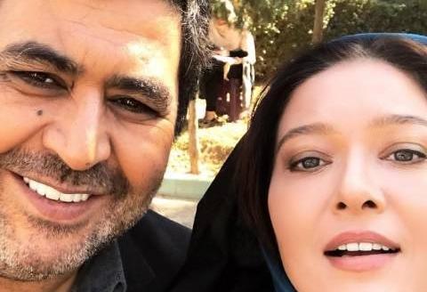عکس فرهاد اصلانی و خواهرش