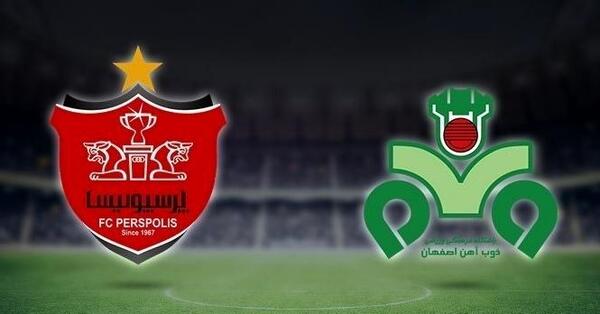 عکس های بازی ذوب آهن و پرسپولیس