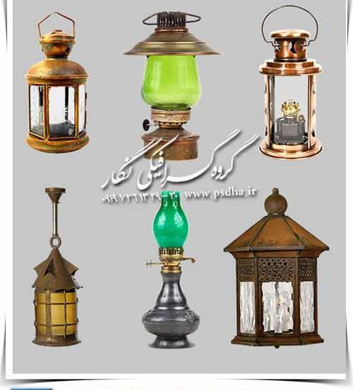 عکس لایه باز فانوس