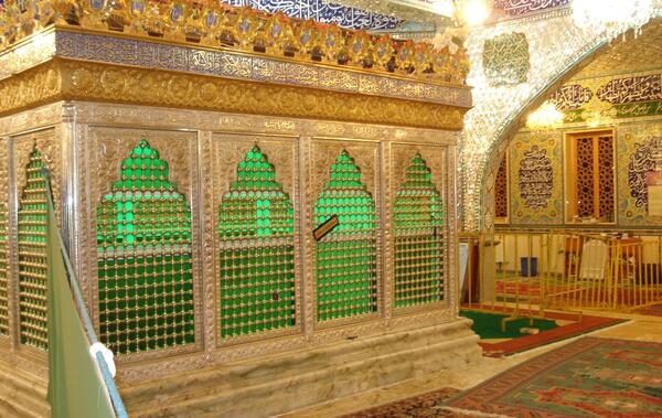 عکس ضریح دختر امام حسین