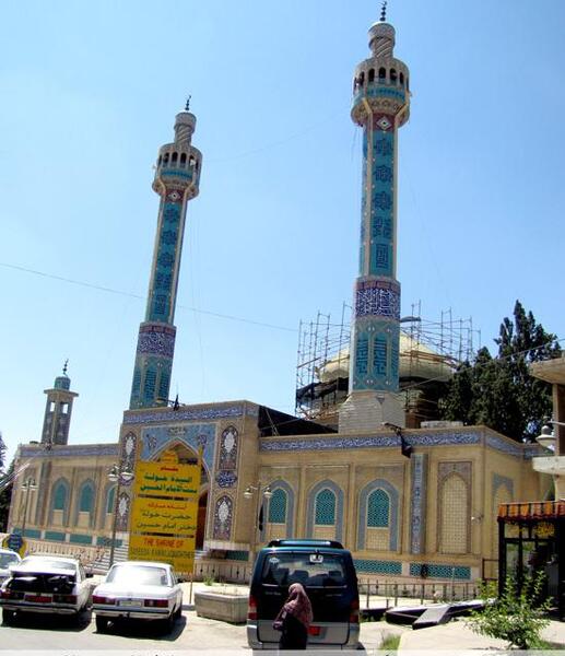 عکس ضریح دختر امام حسین