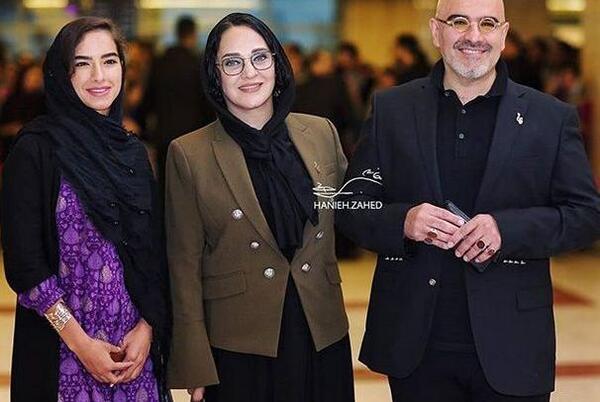 عکس رویا نونهالی و گربه اش