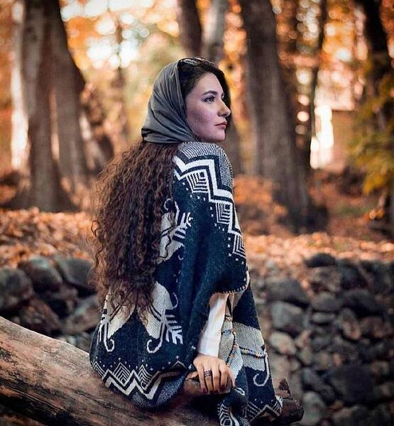 عکس پاییزی لیندا کیانی