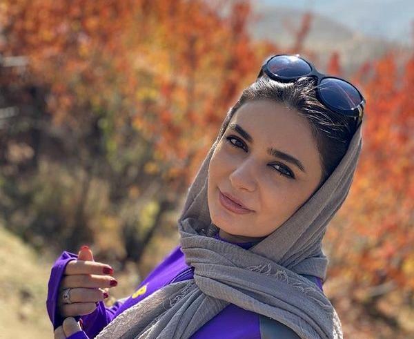 عکس پاییزی لیندا کیانی