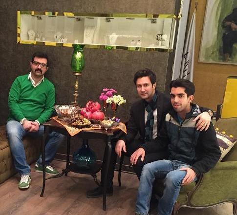 عکس های شاهرخ استخری در شب یلدا