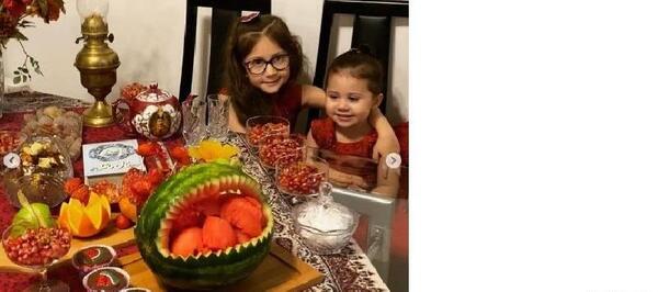عکس های شاهرخ استخری در شب یلدا