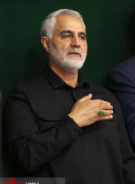 عکس سردار سلیمانی محرم