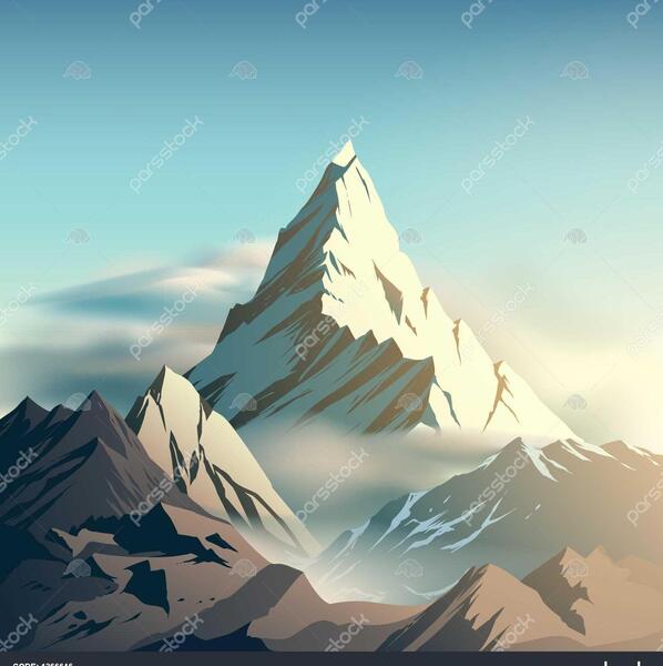 عکس وکتور کوه