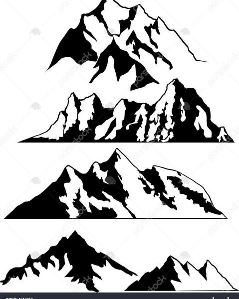 عکس وکتور کوه