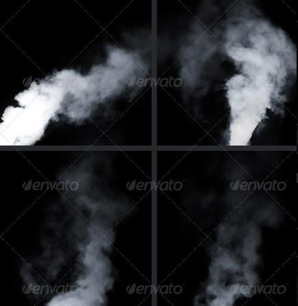 عکس لایه باز دود