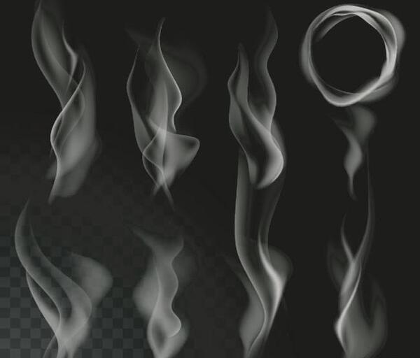 عکس لایه باز دود