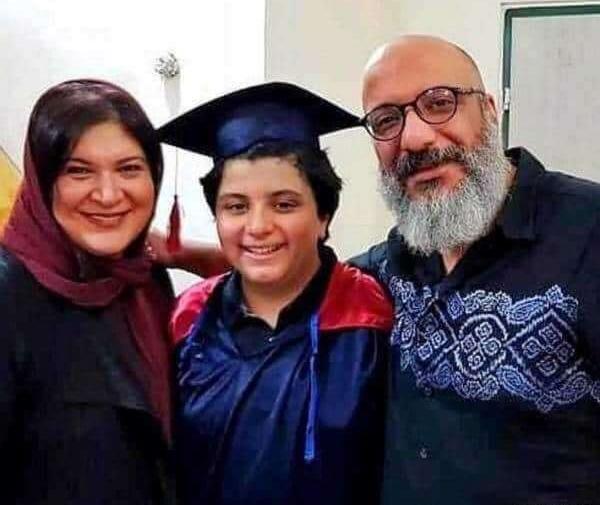 عکس امیر جعفری پسرش