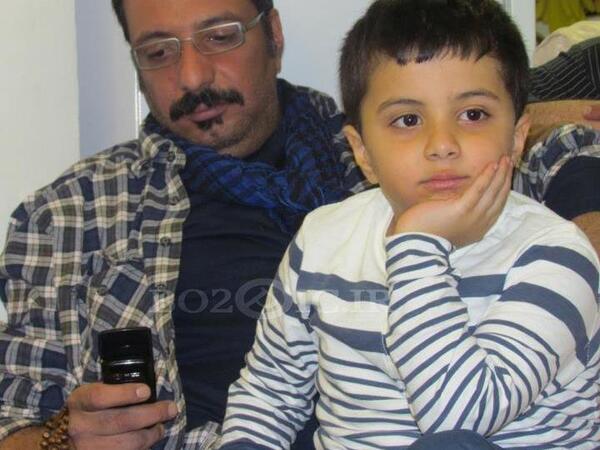 عکس امیر جعفری پسرش