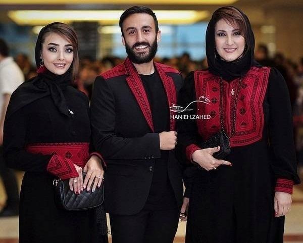 عکس فاطمه گودرزی و فرزندانش