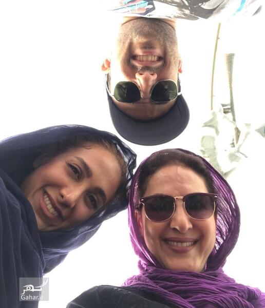 عکس فاطمه گودرزی و فرزندانش