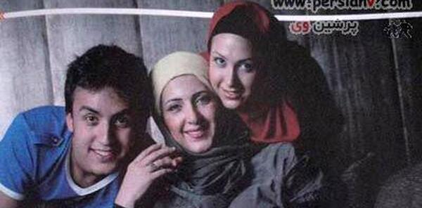 عکس فاطمه گودرزی و فرزندانش