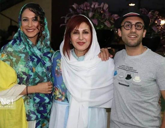 عکس فاطمه گودرزی و فرزندانش