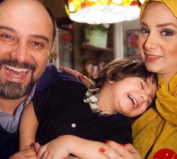 عکس جدید برزو ارجمند وهمسرش