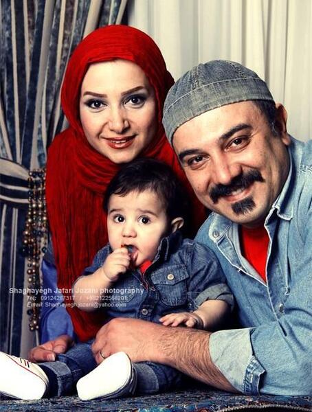 عکس جدید برزو ارجمند وهمسرش