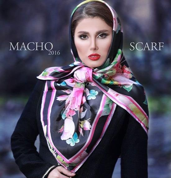 عکس مدلینگ روسری