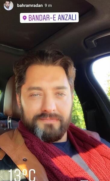 عکس پیری بهرام رادان